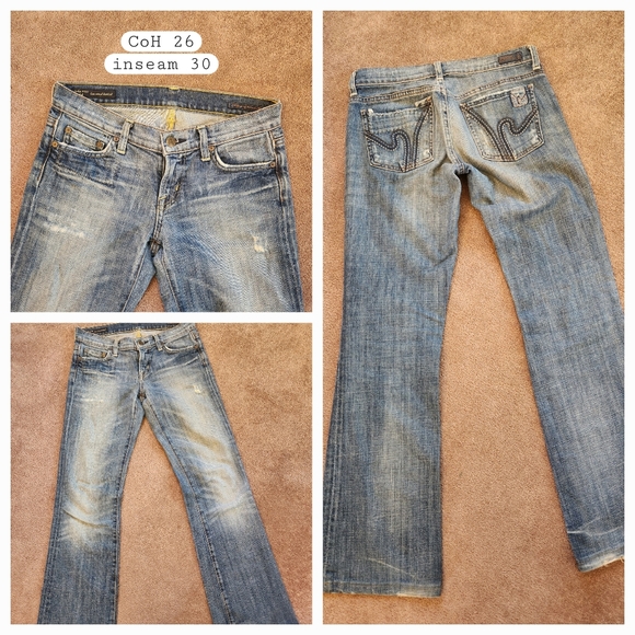 Citizens of Humanity jeans size 26 - Picture 1 of 8